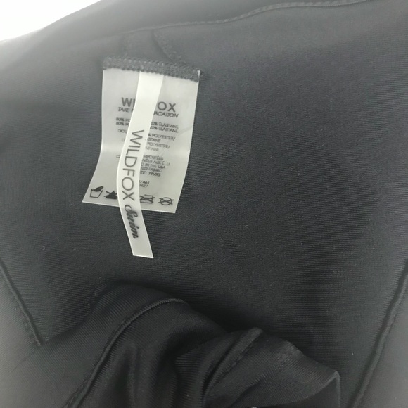 Wildfox Striped Reversible Black Bikini Bottom XS - Picture 3 of 4